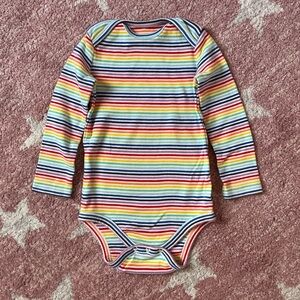 Primary long-sleeve bodysuit, 18-24M